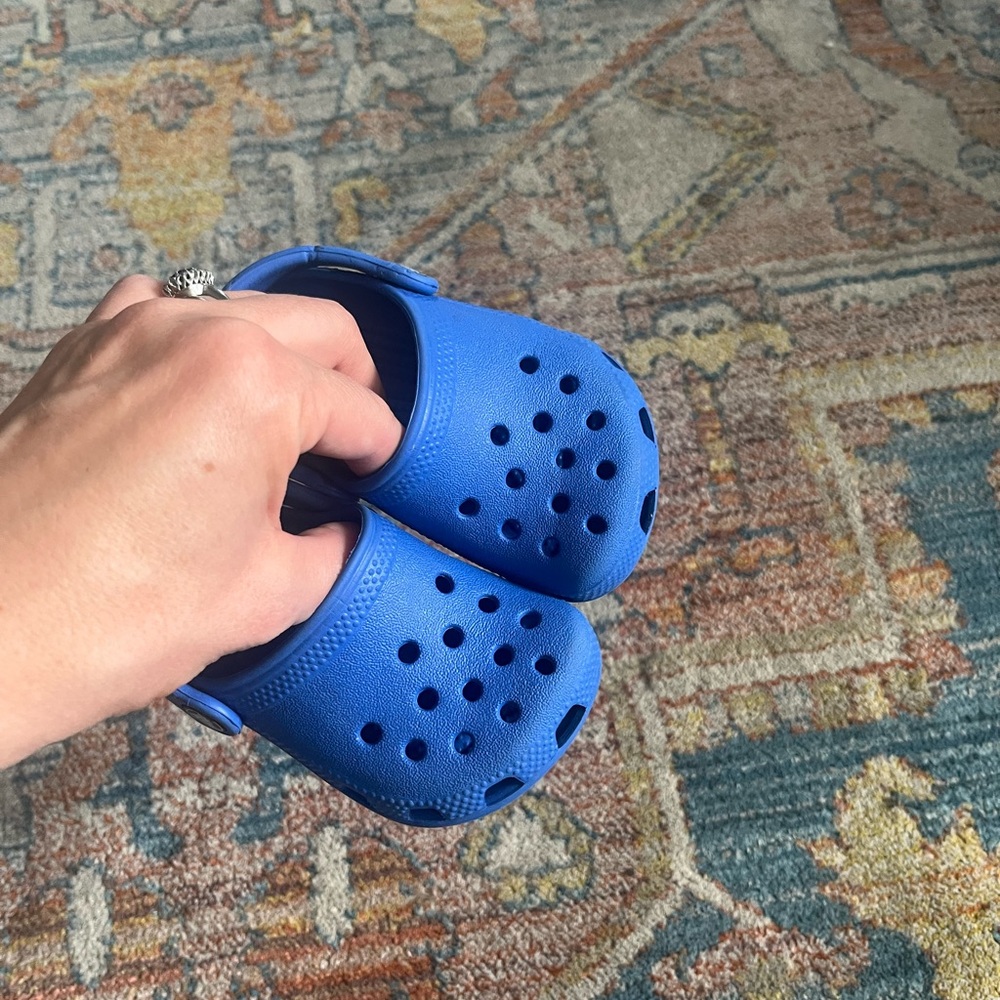 Blue Crocs for Baby